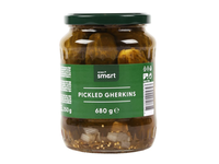 Marinuoti agurkai RIMI SMART, 680 g/350g