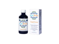 Skysta geležis su vitaminais BLUEIRON, 330 ml