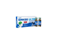 Atminčiai GINKGO ULTRA 500 MAGNESIUM, 10 ml, 10 vnt.