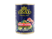 Alyvuogės MIKADO su krev. įd., 280 g / 90 g