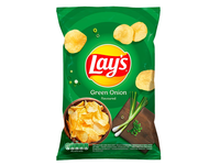 Žaliųjų svogūnų sk. bulvių trašk. LAYS, 180 g