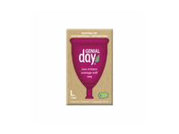 Menstruacinė taurelė iš medicininio TPE GENIAL DAY, L, 1 vnt. 