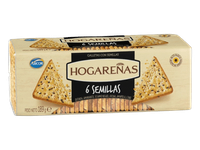 Krekeriai HOGARENAS 6 SEEDS, 189 g