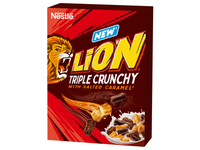 Pusryčių dribsniai LION TRIPLE CRUNCHY, 300 g