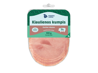 Kiaulienos kumpis KLAIPĖDOS, karštai rūkytas, 100 g,