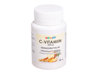ABC VIT Vitaminas C, 500 mg, ananasų skonio, 50 kramtomų tablečių