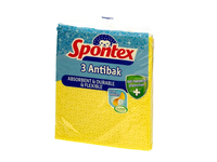 Spontex antibakterinės šluostės-kempinės ANTIBAK, 3 vnt