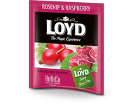 Vaisinės arbatos gėrimas LOYD HORECA line, su erškėtuogėmis ir avietėmis, 500 x 2 g