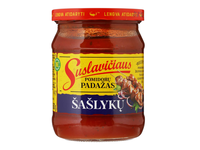 SUSLAVIČIAUS šašlykų pomidorų kečupas, 500 g