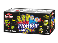 Valgomieji ledai CRAZY MIX, 5 vnt., 305 g