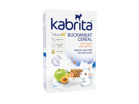 KABRITA grikių košė su obuol. ir abrik., nuo 5m+