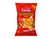 Bulvių traškučiai ESTRELLA pomidorų sk., 250g