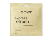 LECLER lakštinė veido kaukė EXPRESS-REFRESH, 1 vnt.
