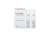 Venų kraujotakai gerinti TRIADE 800 mg, 30 šnypščiančių tablečių