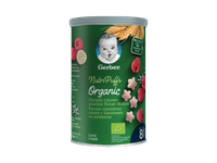 Ekol.aviž.trapučiai GERBER su bananais ir aviet. (8+ mėn.), 35 g