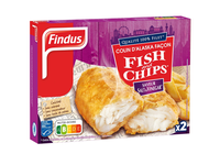 Rudagalvės menkės file tešloje, FINDUS, su acto padažu, 240 g