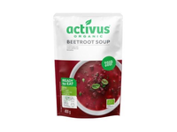 Ekologiška burokėlių sriuba ACTIVUS, plast. maišelyje, 400g, LT-EKO-001