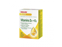 WALMARK maisto papildas VITAMINS D3 + K2, 30 kapsulių
