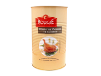 Ančių šlaunelių confit, Rougie, su ančių riebalais, skardinėje, 12 vnt,  3,825 kg