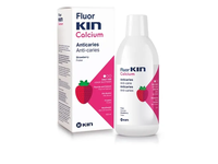KIN Burnos skalavimo skystis FLUOR CALCIUM, 500ml