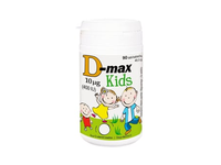 D-MAX KIDS 10 MG, 90 tablečių