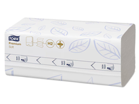 Popieriniai rankšluosčiai TORK H2 Xpress Compressed Soft, 2 sl., baltos sp., 225 serv., 100889