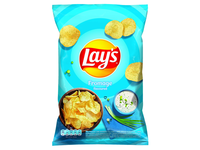 Bulvių traškučiai LAY'S, grietinės ir svogūnų skonio, 130g