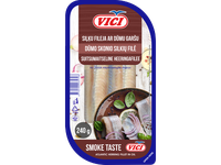 Dūmo skonio silkių filė VICI, 240 g
