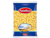 Kietagrūdžiai makaronai PASTA RICCO, rageliai, 400 g