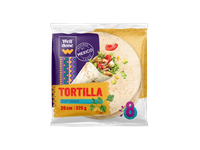 Tortilijos WELL DONE, 8 vnt., 320 g