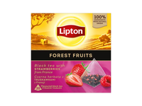Juodoji arbata LIPTON FOREST FRUIT, 20 vnt.