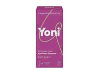 YONI ORGANIC COTTON SUPER tamponai (14 vnt.)