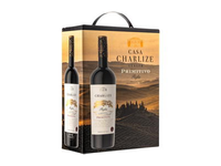 Pusiau sausas raudonasis vynas su SGN CASA CHARLIZE Primitivo Puglia 3l