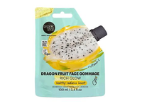 ORGANIC SHOP DRAGON FRUIT FACE GOMMAGE RICH GLOW veido šveitiklis, 100 ml