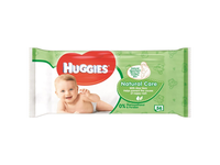 Drėgnos servetėlės HUGGIES NATURAL CLEAN, 56vnt.
