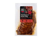 Marinuoti kiaulienos šonkauliai BBQ WELL DONE, 1 kg