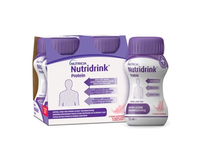 NUTRIDRINK gėrimas PROTEIN, braškių skonio, 125ml, N4