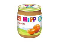 Ekologiška abrikosų tyrelė HIPP, nuo 4 mėn., 125 g