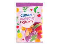 Guminukai tropiniai vaisiai CLEVER, 300 g
