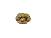 Žaliosios alyvuogės MAESTROS ACEITUNEROS, pagal Andalūzijos skonį, su pip., pap., česn., 800/500 g