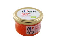 Ekologiški upėtakių ikrai I LOVE ECO, 80 g