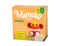 Ekologiška MAMUKO avižų ir kukurūzų košė, nuo 6 mėn., 240 g