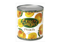 Konservuotų persikų puselės HAPPY GARDEN, 830 g