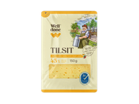 TILŽĖS sūris WELL DONE (riekėlės), 45 % rieb. s. m., 150 g