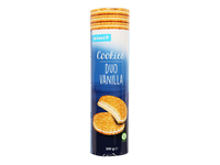 Sausainiai RIMI su vanilės sk. įdaru, 500 g