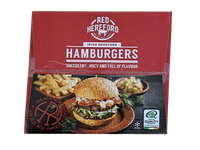 Šaldyti jautienos paplotėliai RED HEREFORD, 20x150 g