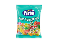 Rūgštūs guminukai FINI TROPICAL MIX, 90 g