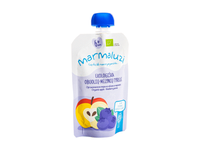 Ekologiška obuolių ir mėlynių tyrelė MARMALUZI (nuo 6 mėn.), 90 g