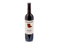 Sausas raudonas vynas CIGAR BOX MALBEC RESERVE (13,5%), 0,75 l