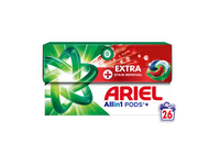 Skalbimo kapsulės ARIEL Extra Clean, 26 skalb.